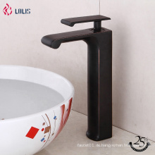 YLB0140-H Schwarz mattes Eingriff Waschbecken, Bad Schwarzer Becken Wasserhahn